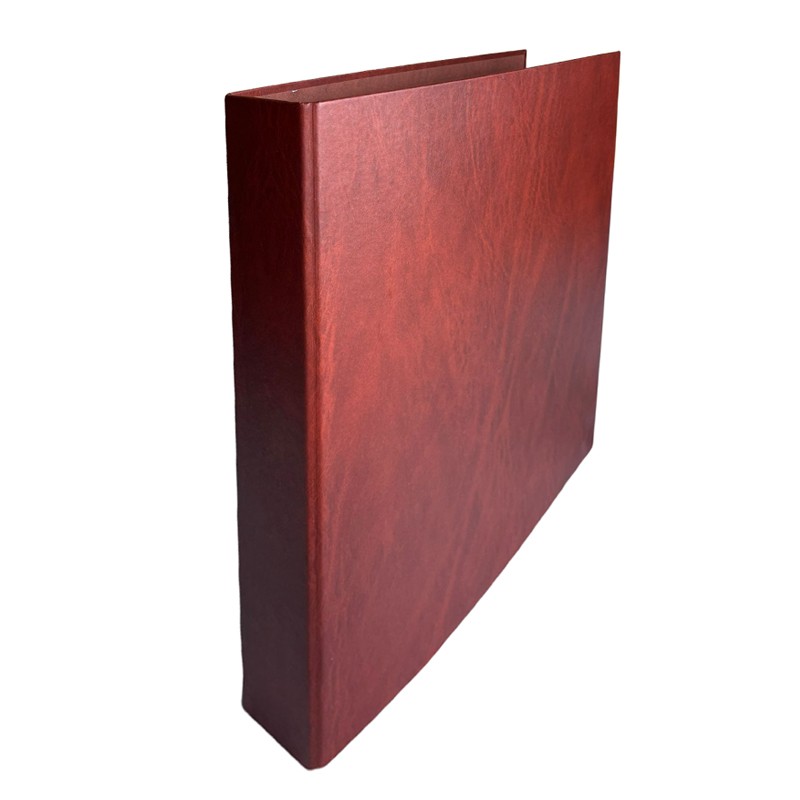 Biblioraft A4 latime 5 cm, din carton plastifiat, maro, inaltime 33 cm - imagine 4